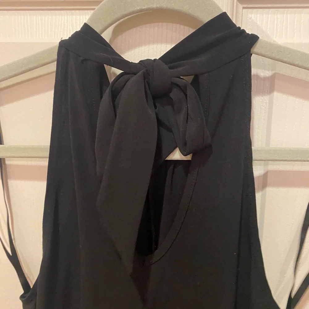 Black Ruffle Dress - Picture 3 of 3